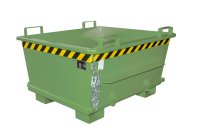 Klappbodenbehälter Typ BKB 0.5 m3 | 1040 x 1200 x 715 mm | RAL 6011  - Bild 2