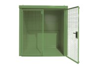 Gasflaschen-Container 40 | RAL 6011  - Bild 2