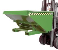 Kippbehälter Typ EXPO 0.90 m3 | 1260 x 1570 x 835 mm | RAL 6011  - Bild 2