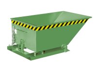 Kippmulde Typ KN 400 l | 1430 x 840 x 605 mm | RAL 6011  - Bild 2