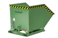 Kippmulde Typ SKK 600 l | 1390 x 840 x 905 mm | RAL 6011  - Bild 2