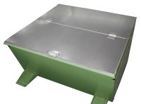 Kippbehälter Typ VD 0.80 m3 | 1375 x 1200 x 730 mm | RAL 6011  - Bild 2