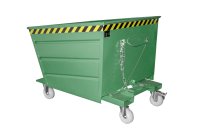 Kippbehälter Typ VD 1.00 m3 | 1445 x 1200 x 890 mm | RAL 6011  - Bild 2