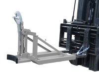 Fasslifter Typ RS mit breiter Fassrandauflage | 1 | gefüllte 200-l-Stahl-Spundfässer, Stahl-Deckelfässer, 220-l-Kunststoff-L-Ringfässer, Kunststoff-Doppel-L-Ringfässer | RAL 7005  - Bild 2