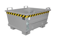 Klappbodenbehälter Typ BKB 0.5 m3 | 1040 x 1200 x 715 mm | RAL 7005  - Bild 2