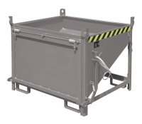Silobehälter Typ SGK 0.75 m3 | RAL 7005  - Bild 2