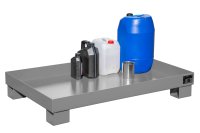 Auffangwanne ohne Gitterrost nein | 1300 x 800 x 205 mm | RAL 6011  - Bild 2
