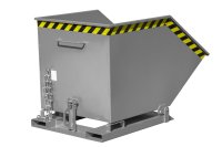 Kippmulde Typ KK 600 l | 1390 x 840 x 905 mm | RAL 7005  - Bild 2