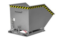 Kippmulde Typ SKK 600 l | 1390 x 840 x 905 mm | RAL 7005  - Bild 2