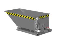 Kippmulde Typ SKN 250 l | 1375 x 670 x 530 mm | RAL 7005  - Bild 2