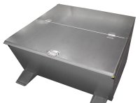 Kippbehälter Typ VD 0.80 m3 | 1375 x 1200 x 730 mm | RAL 7005  - Bild 2
