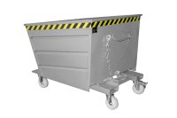 Kippbehälter Typ VD 1.00 m3 | 1445 x 1200 x 890 mm | RAL 7005  - Bild 2