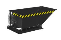 Kippmulde Typ KN 250 l | 1375 x 670 x 530 mm | RAL 7021  - Bild 2