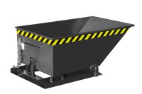 Kippmulde Typ KN 400 l | 1430 x 840 x 605 mm | RAL 7021  - Bild 2
