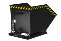Kippmulde Typ SKK 600 l | 1390 x 840 x 905 mm | RAL 7021  - Bild 2