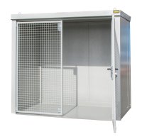Gasflaschen-Container 45 | RAL 9002  - Bild 2