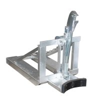 Fasslifter Typ RS ohne breite Fassrandauflage | 1 | gefüllte 200-l-Stahl-Spundfässer, Stahl-Deckelfässer, Rollreifenfässer, 220-l-Kunststoff-L-Ringfässer | verzinkt  - Bild 2
