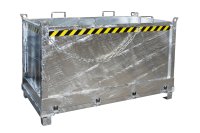 Klappbodenbehälter Typ FB 1.50 m3 | 1040 x 1845 x 1145 mm | feuerverzinkt  - Bild 2