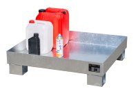 Auffangwanne ohne Gitterrost nein | 900 x 800 x 220 mm | feuerverzinkt  - Bild 2