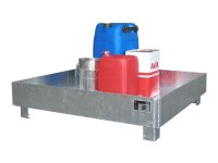 Auffangwanne Kleingebinde | ohne | 1200 x 1200 x 285 mm - Bild 2
