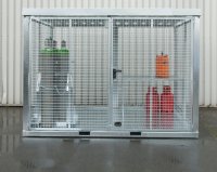 Gasflaschen-Container 104 | Doppelflügeltür abschließbar  - Bild 2