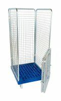 Entsorgungscontainer 724 x 815 mm Nutzhöhe 1450 mm 4-seitig mit Kunststoffboden  - Bild 2