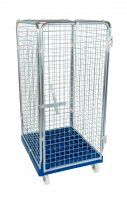 Antidiebstahlbehälter 724 x 815 mm Nutzhöhe 1400 mm mit Kunststoffboden  - Bild 2