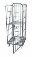 Metall-Rollbehälter 724 x 815 mm 4seitig mit Stahlboden  - Bild 2