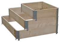 Holzaufsatzrahmen für Chemiepaletten CP1-, CP6- und DIN3-Paletten  - Bild 2