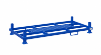 Rungenpalette mit 4 Einsteckrungen 1200 x 2000 mm | blau | 1000 mm - Bild 2