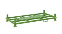 Rungenpalette mit 4 Einsteckrungen 1200 x 2000 mm | grün | 1200 mm - Bild 2