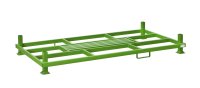 Rungenpalette mit 4 Einsteckrungen 1200 x 2400 mm | grün | 1000 mm - Bild 2