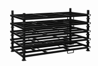 Rungenpalette ohne Einsteckrungen 1000 x 2000 mm | schwarz  - Bild 2