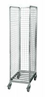Metall-Rollbehälter 460 x 640 mm 3seitig mit Stahboden 4  - Bild 2