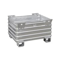 Schwerlastbehälter aus Stahl 1000 x 800 mm  - Bild 2