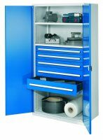 Schwerlast-Hochschrank Hochschrank | | RAL 5010  - Bild 2