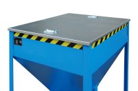 Silobehälter Typ SR 375 m3 | Rollen | RAL 5012  - Bild 3