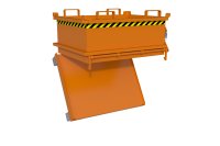 Mini-Klappbodenbehälter Typ MSB 0.24 m3 | 800 x 1000 x 625 mm | RAL 2000  - Bild 3
