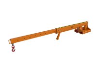 Teleskoplader 2500 kg | teleskopierbar, 8fach-ausziehbar, 14 mögliche Hakenpositionen | RAL 2000  - Bild 3