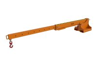 Teleskoplader 2500 kg | teleskopierbar, 8fach-ausziehbar, 14 mögliche Hakenpositionen | RAL 2000  - Bild 3