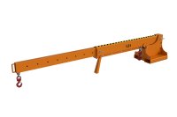 Teleskoplader 5000 kg | teleskopierbar, 8fach-ausziehbar, 14 mögliche Hakenpositionen | RAL 2000  - Bild 3