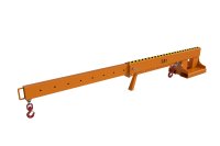 Teleskoplader 5000 kg | teleskopierbar, 8fach-ausziehbar, 14 mögliche Hakenpositionen | RAL 2000  - Bild 3