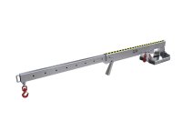 Teleskoplader 2500 kg | teleskopierbar, 8fach-ausziehbar, 14 mögliche Hakenpositionen | feuerverzinkt  - Bild 3