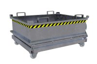 Mini-Klappbodenbehälter Typ MSB 0.37 m3 | 1000 x 1200 x 625 mm | verzinkt  - Bild 3