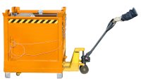 Klappbodenbehälter Typ FB 1.00 m3 | 1040 x 1245 x 1145 mm | RAL 2000  - Bild 3