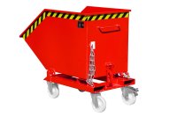 Kippmulde Typ SKK 400 l | 1320 x 670 x 840 mm | RAL 3000  - Bild 3