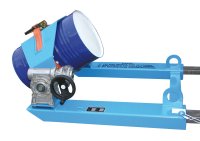 Fasskipper Typ FLEX-HK mit Handkurbel | RAL 5012  - Bild 3