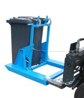 Mülltonnen-Kipper Typ MK 1 x 80/120 l-Mülltonne | RAL 2000  - Bild 3
