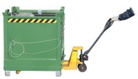Klappbodenbehälter Typ FB 1.00 m3 | 1040 x 1245 x 1145 mm | RAL 6011  - Bild 3