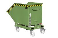 Kippmulde Typ SKK 400 l | 1320 x 670 x 840 mm | RAL 6011  - Bild 3